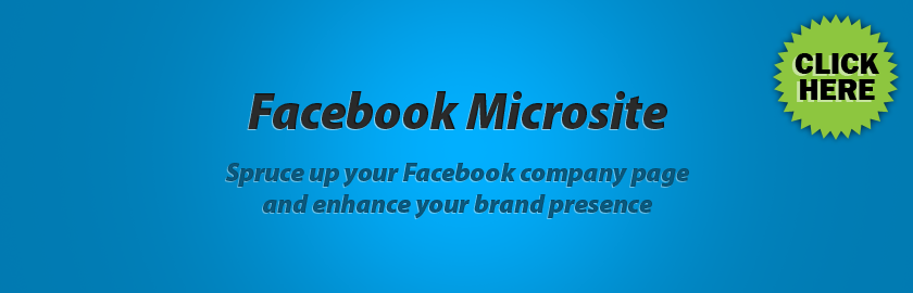 Facebook Microsite